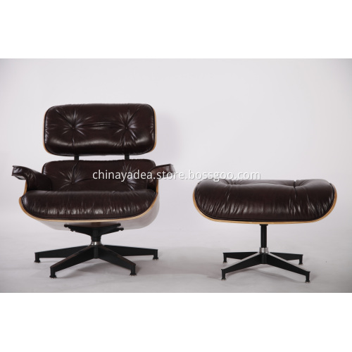 Charles and Ray Eames Lounge Chair and Ottoman